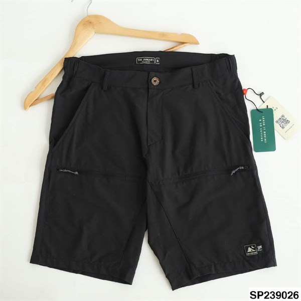 TJO Stretch Zipper Pocket Short